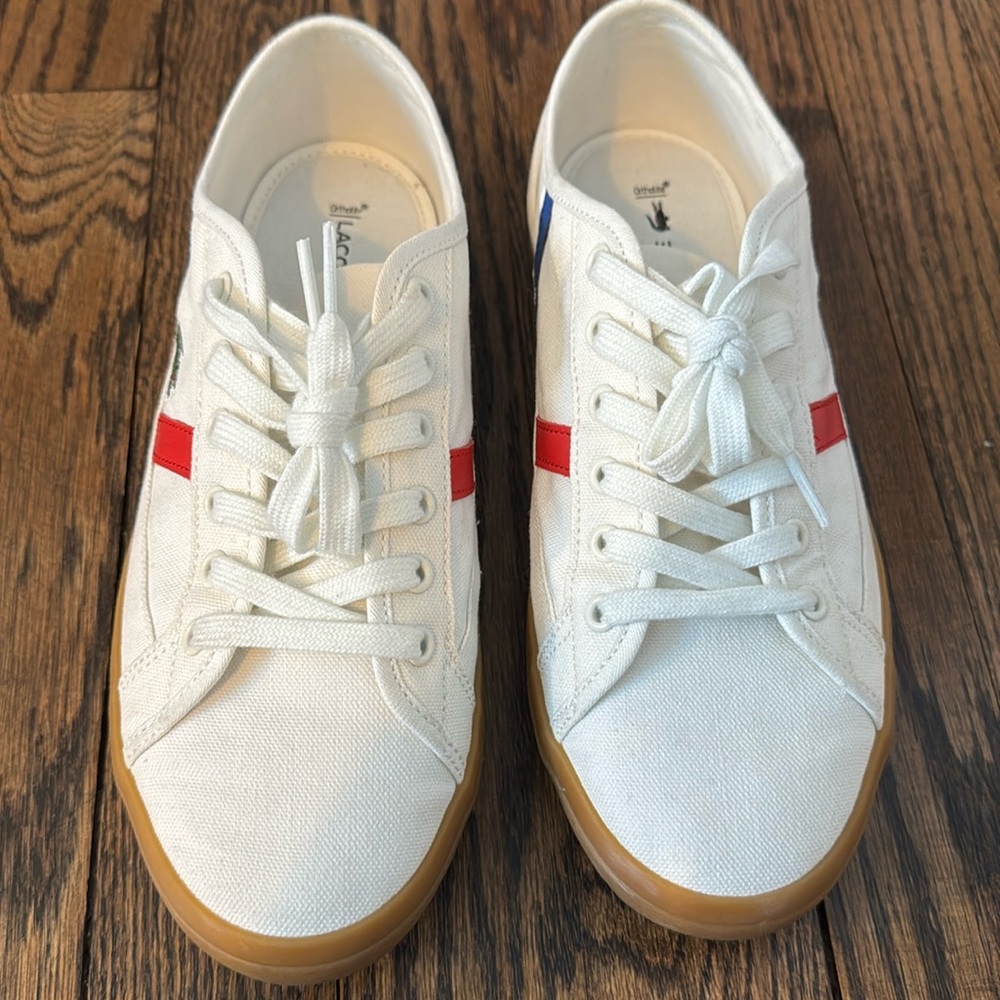 Lacoste Women's Sideline Tricolor Canvas Sneakers